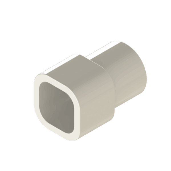 Lubing Transition Piece 22MM M X 0750