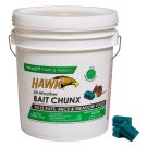 Bucket of rodent bait chunks