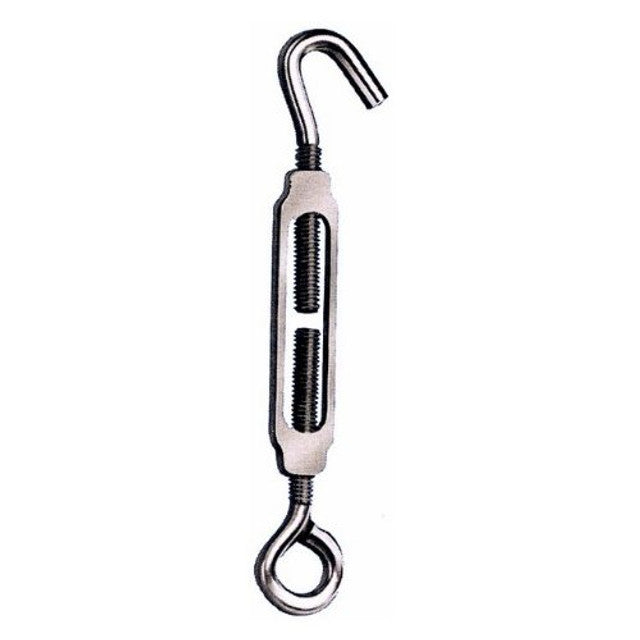 Metal turnbuckle for tension adjustment