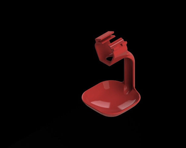 DRIP CUP SMALL 1-ARM 22 MM (RED)