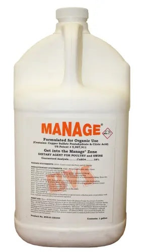 MANAGE ORGANIC 1 GAL JUG