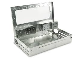 Metallic electronic device enclosure frame