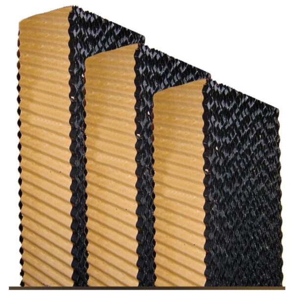 Honeycomb cooling pad structure