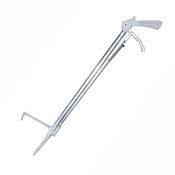 Metal caulking gun for adhesive application