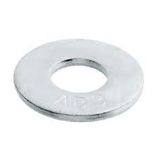 metal washer with central hole