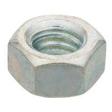 Metal hex nut with internal threading