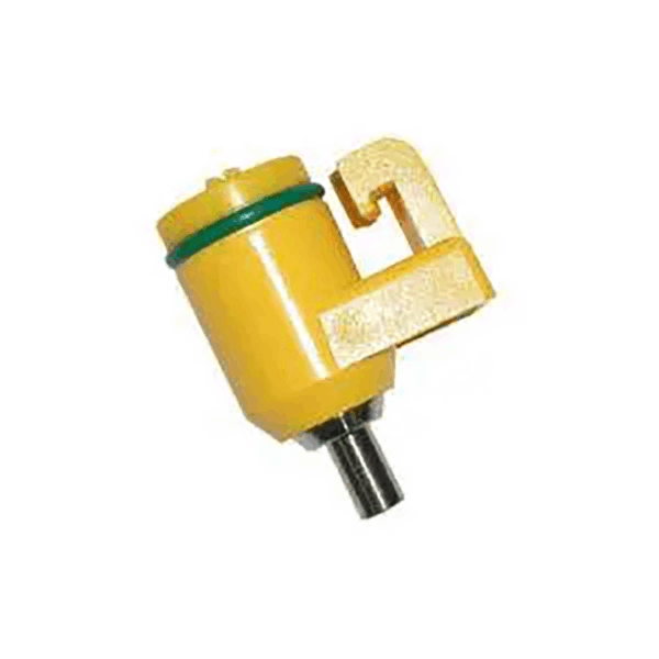 Yellow drink nipple for animals