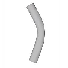 Curved pipe or tube section