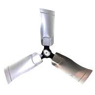 Three-blade ceiling fan design