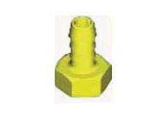Lubing Regulator Hose Barb Connector 1/2"
