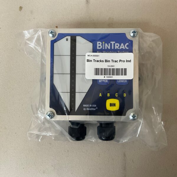 Bin tracking device in packaging