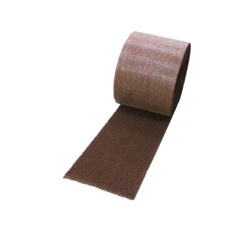Brown textured roll of material