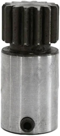 Metal gear with cylindrical base