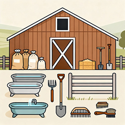 Barn & Livestock Supplies & Equipment